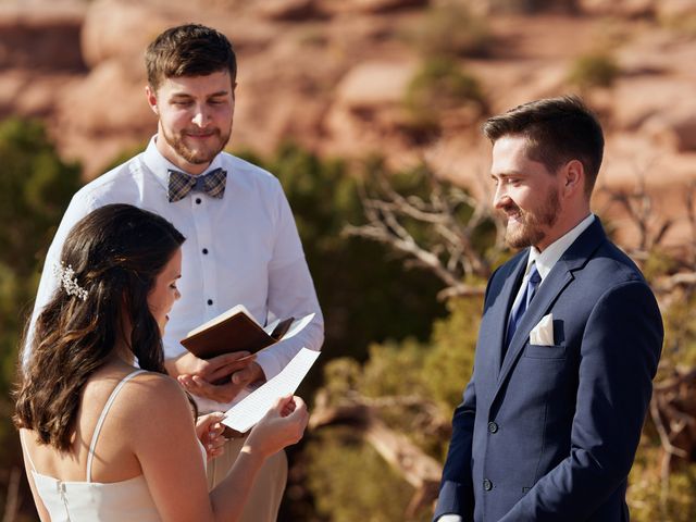 Dakota and Julie&apos;s Wedding in Moab, Utah 47