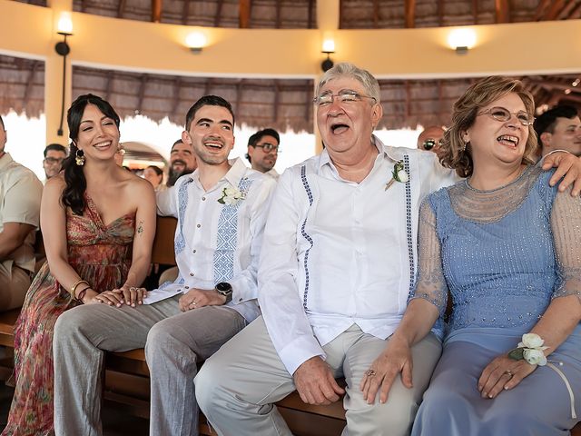 Lalo and Cristina's Wedding in Playa del Carmen, Mexico 45