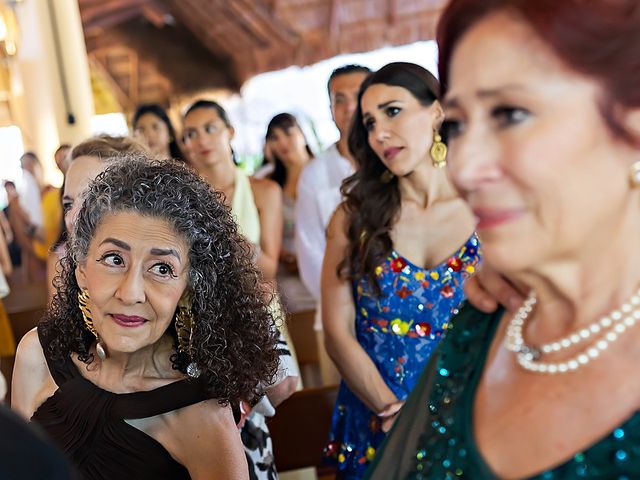 Lalo and Cristina's Wedding in Playa del Carmen, Mexico 47