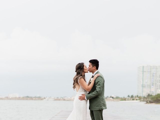 Diep and Karen&apos;s Wedding in Cancun, Mexico 34