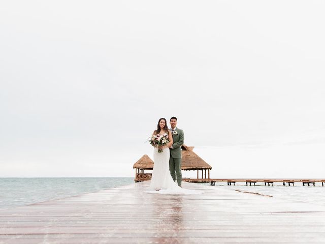 Diep and Karen&apos;s Wedding in Cancun, Mexico 37