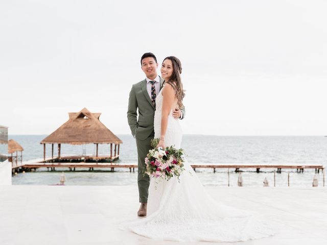 Diep and Karen&apos;s Wedding in Cancun, Mexico 40