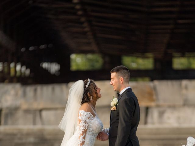 Logan and Akilah&apos;s Wedding in Bloomington, Indiana 18