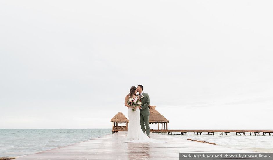 Diep and Karen's Wedding in Cancun, Mexico