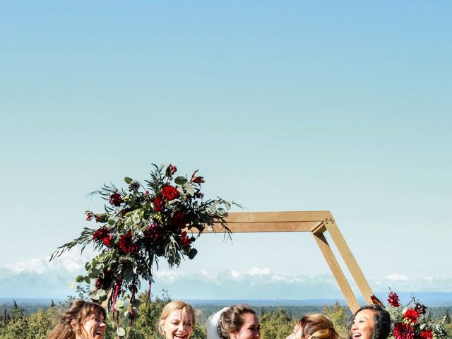 Keenan and Maile&apos;s Wedding in Talkeetna, Alaska 54