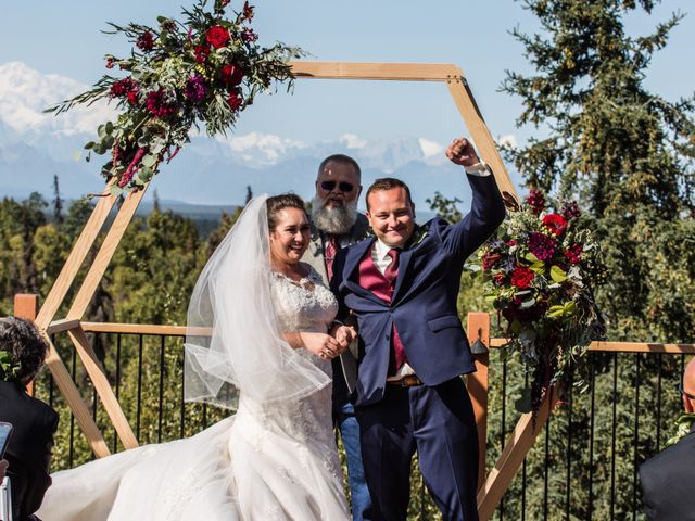 Keenan and Maile&apos;s Wedding in Talkeetna, Alaska 67