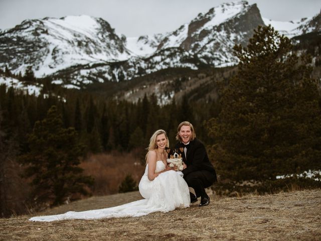 Ben and Paxton&apos;s Wedding in Estes Park, Colorado 47