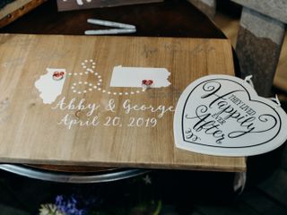 The wedding of Abby and George 1