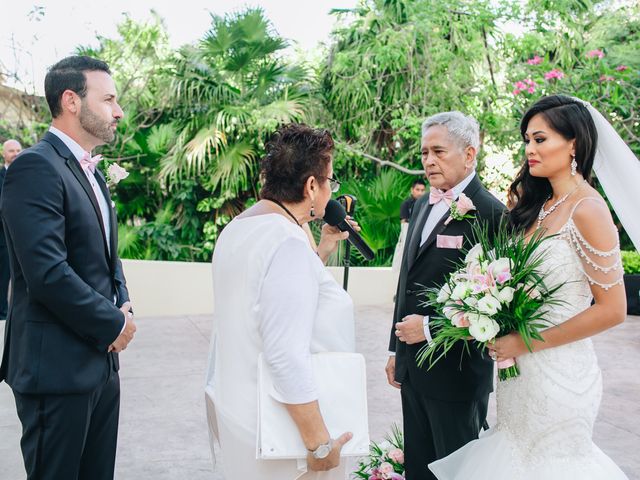 Stephen and Michelle&apos;s Wedding in Cancun, Mexico 64