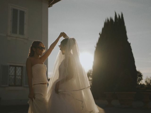 Charlotte and Evelyn&apos;s Wedding in Florence, Italy 23