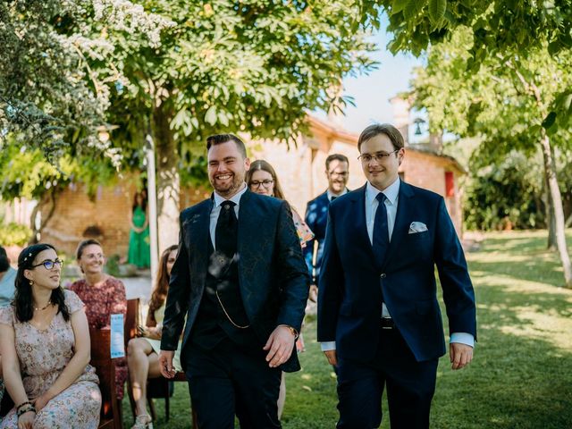 James and Letizia&apos;s Wedding in Montepulciano, Italy 26