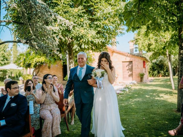James and Letizia&apos;s Wedding in Montepulciano, Italy 29