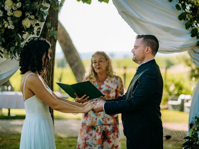 James and Letizia&apos;s Wedding in Montepulciano, Italy 37