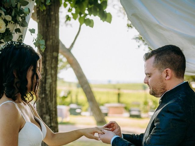 James and Letizia&apos;s Wedding in Montepulciano, Italy 40