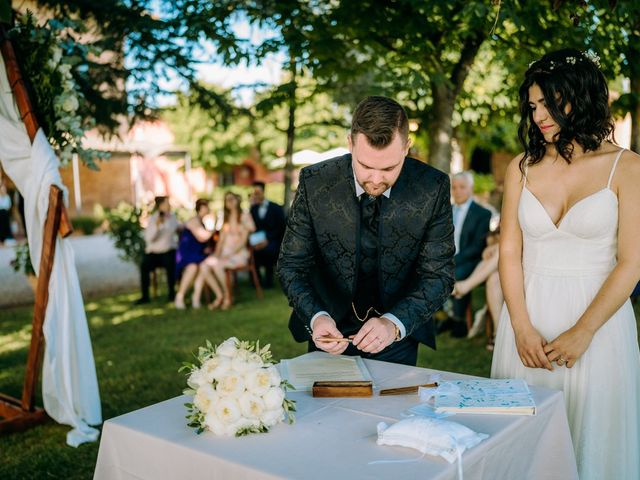 James and Letizia&apos;s Wedding in Montepulciano, Italy 43