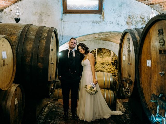 James and Letizia&apos;s Wedding in Montepulciano, Italy 51