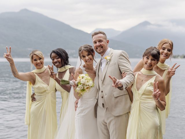 Daniel and Abigail's Wedding in Como, Italy 70