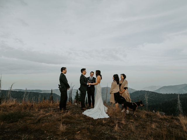 Kris and Ashley&apos;s Wedding in Whitefish, Montana 34