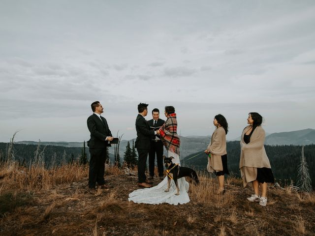 Kris and Ashley&apos;s Wedding in Whitefish, Montana 45