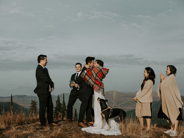 Kris and Ashley&apos;s Wedding in Whitefish, Montana 56