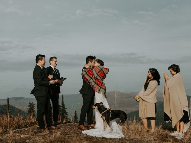 Kris and Ashley&apos;s Wedding in Whitefish, Montana 57