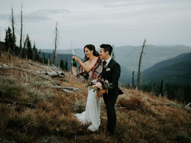 Kris and Ashley&apos;s Wedding in Whitefish, Montana 73