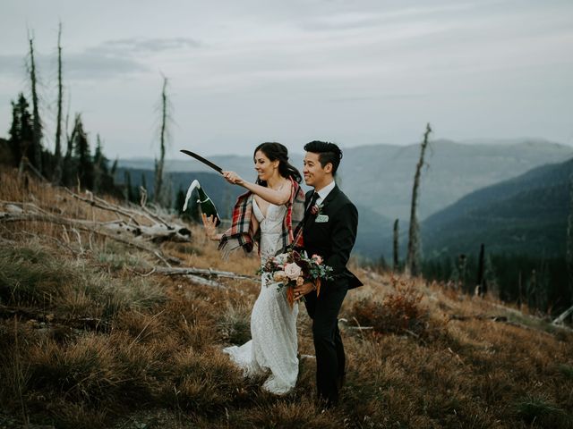 Kris and Ashley&apos;s Wedding in Whitefish, Montana 74