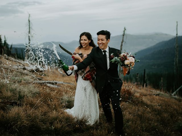 Kris and Ashley&apos;s Wedding in Whitefish, Montana 77