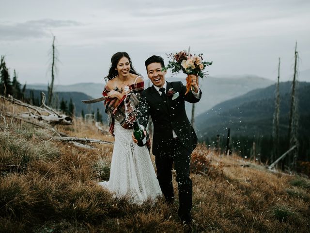 Kris and Ashley&apos;s Wedding in Whitefish, Montana 78