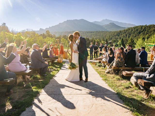 Joe and Amanda&apos;s Wedding in Allenspark, Colorado 36