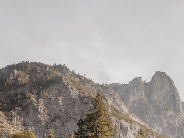 Cat and Eric&apos;s Wedding in Yosemite National Park, California 31