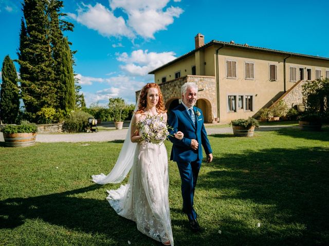 Bill and Beatrice&apos;s Wedding in Siena, Italy 44