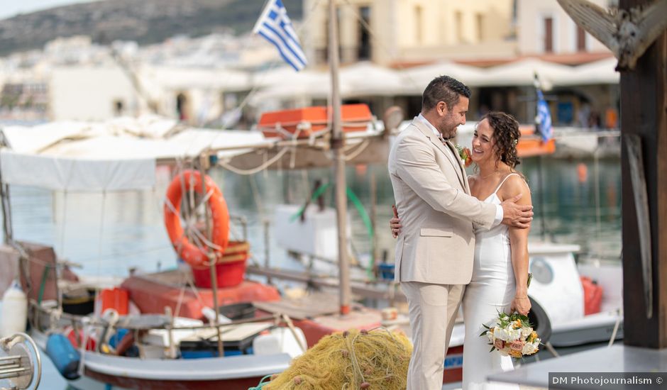 Brandon and Elizabeth's Wedding in Crete, Greece