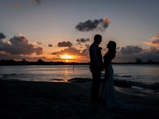 Nick and Katie&apos;s Wedding in Cancun, Mexico 29