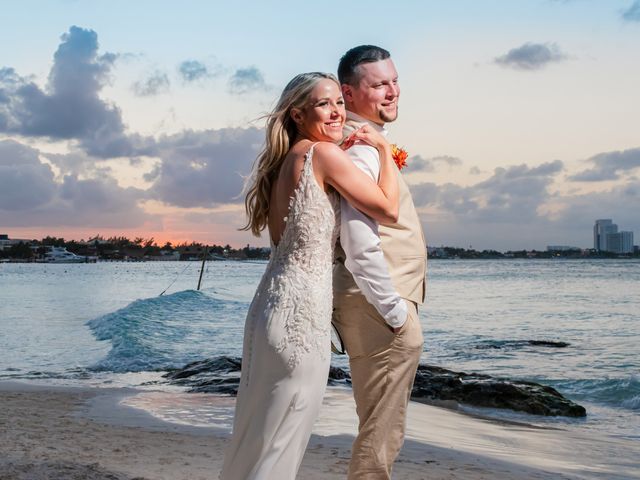 Nick and Katie&apos;s Wedding in Cancun, Mexico 33