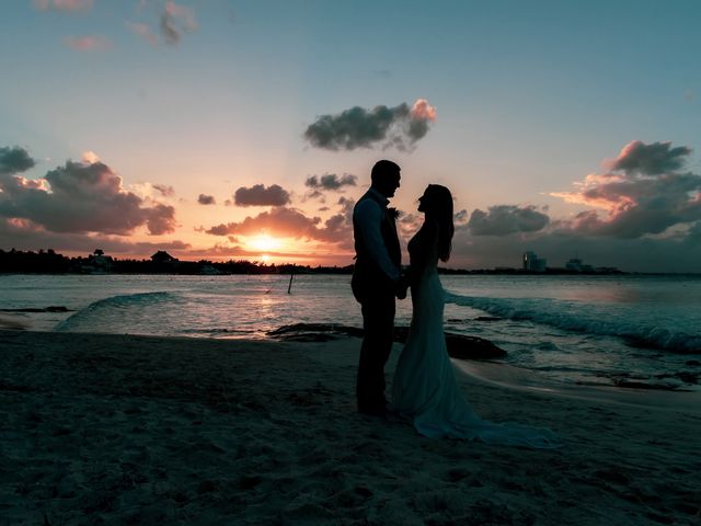 Nick and Katie&apos;s Wedding in Cancun, Mexico 34