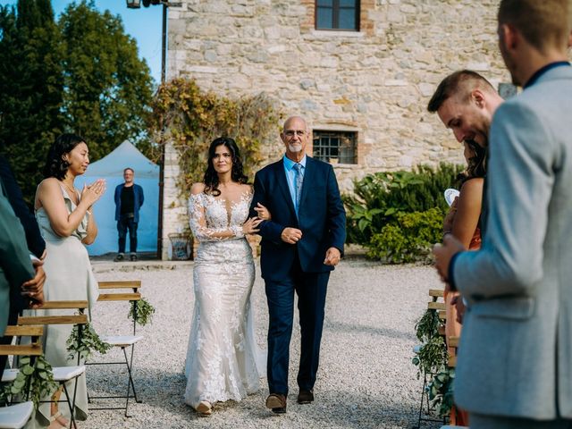 Robin and Nikki&apos;s Wedding in Siena, Italy 42