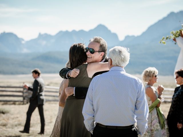 Nick and Anja&apos;s Wedding in Stanley, Idaho 17