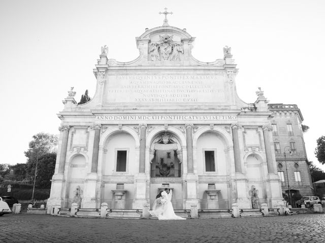 MARTIN and GIORDY&apos;s Wedding in Rome, Italy 6