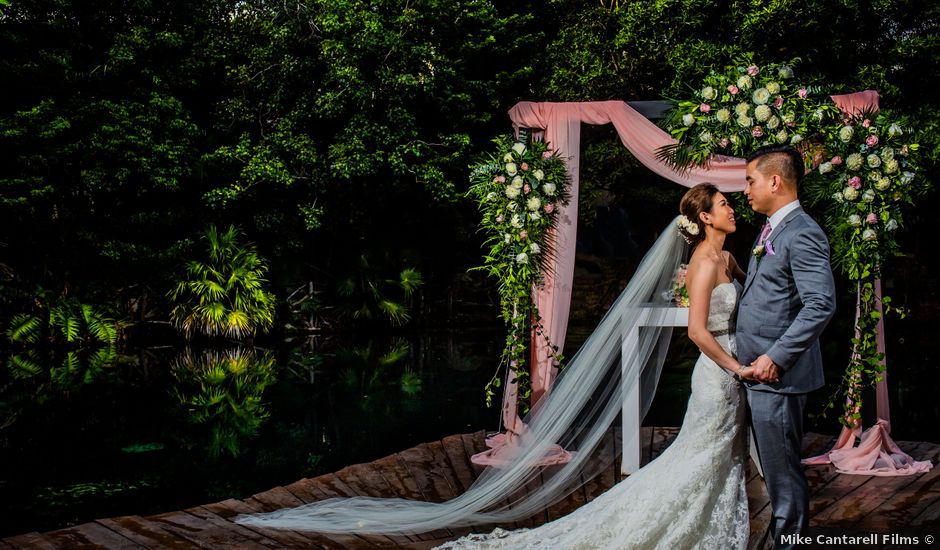 Anthony and Edythia's Wedding in Cancun, Mexico