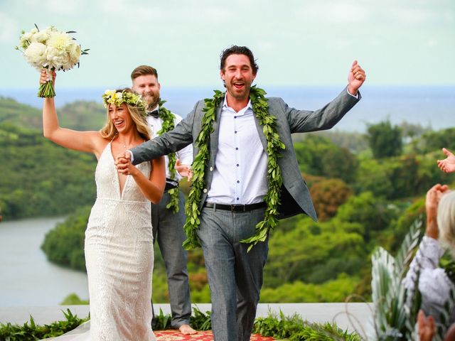 Derek and Christian&apos;s Wedding in Kilauea, Hawaii 22