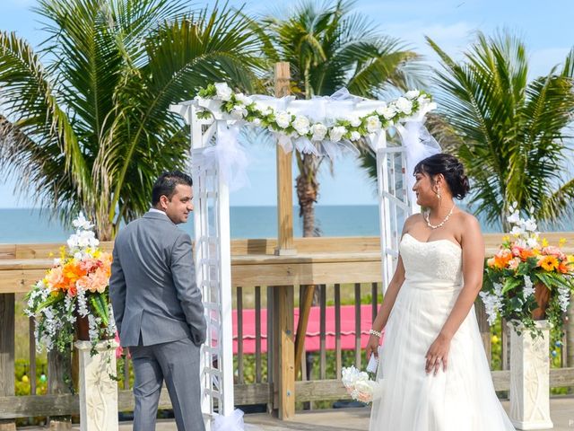 Safal and Melissa&apos;s Wedding in Cocoa Beach, Florida 8