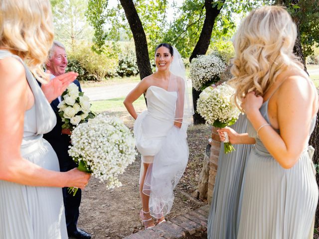 Jacques and Maria&apos;s Wedding in Tuscany, Italy 20