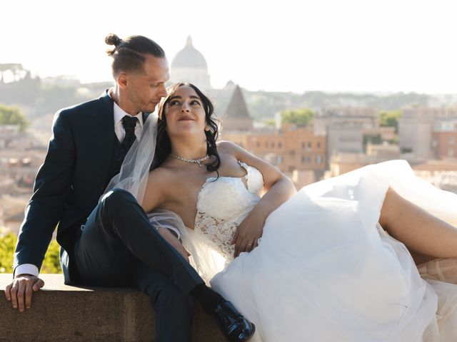 MICHELA and MIHAITA&apos;s Wedding in Rome, Italy 42