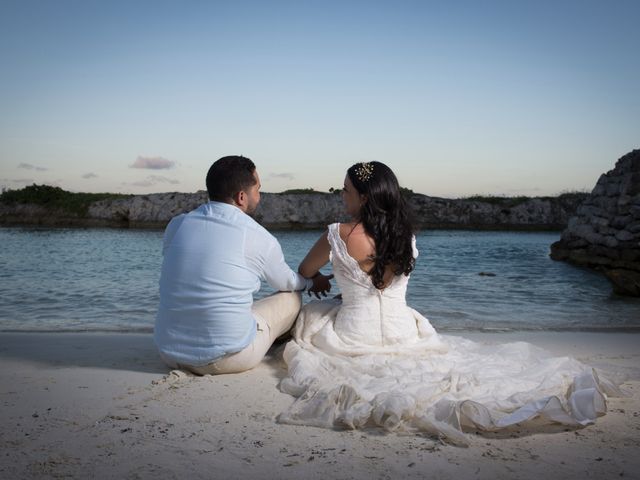 Oscar and Gina&apos;s Wedding in Cancun, Mexico 6