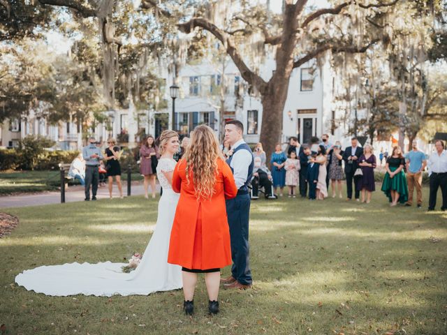Marcus and Lindsay&apos;s Wedding in Savannah, Georgia 12