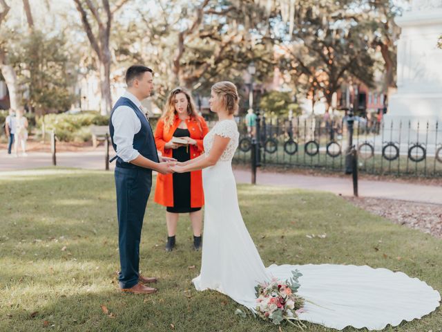 Marcus and Lindsay&apos;s Wedding in Savannah, Georgia 13