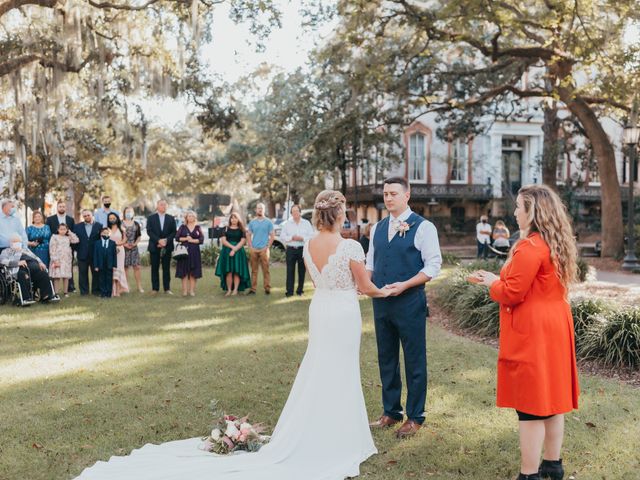 Marcus and Lindsay&apos;s Wedding in Savannah, Georgia 14