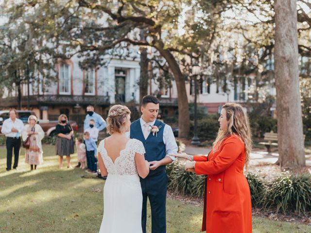 Marcus and Lindsay&apos;s Wedding in Savannah, Georgia 15