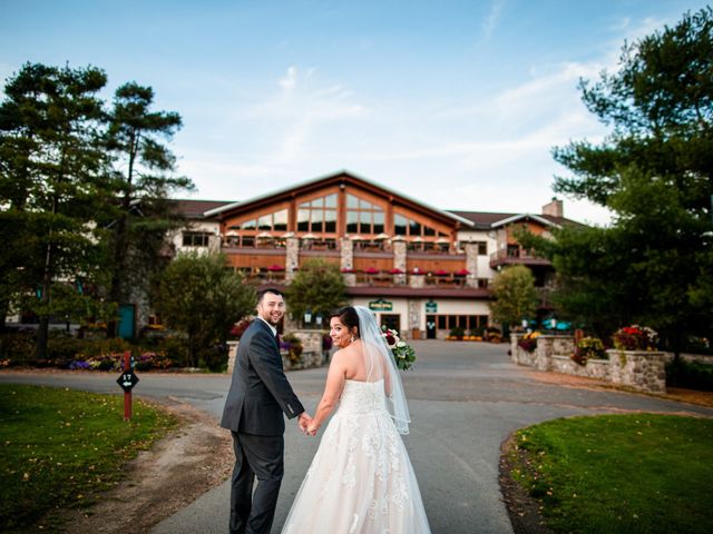 Chris and Ashley&apos;s Wedding in Ellicottville, New York 23